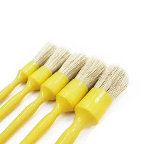5 Pcs Mixed Boar's Hair Car Detailing Brush Set