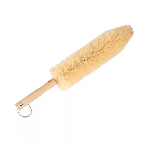 Sisal Filament Wooden Handle Car Wheel Cleaning Brush