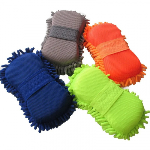 Microfiber Chenille Car Wash Sponge Pad