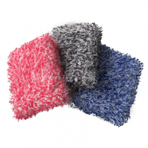 Microfiber Plush Car Wash Sponge Pad